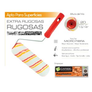 Rodillo-Premiumtex-9pulg-superfercies-rugosas-y-extra-rugosas-felpa-antigoteo